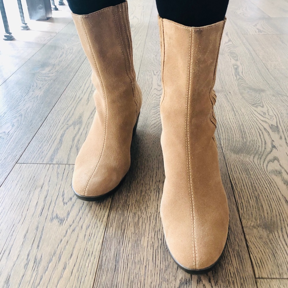 Cole Haan-Nike Air booties.